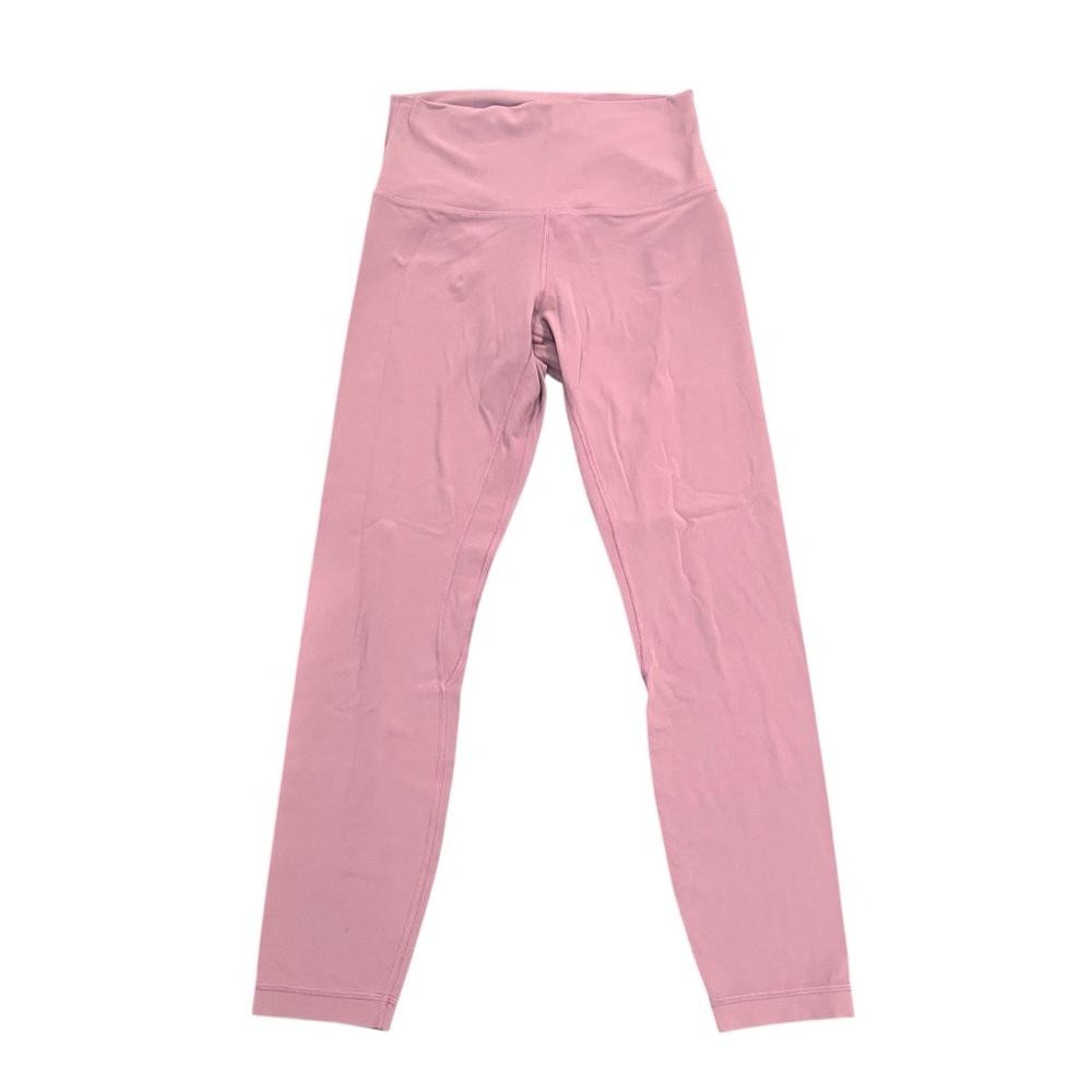 Lululemon Athletica Align High Rise Rose Pink Ankle Leggings Size 6